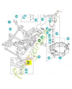 Arbre pivot référence 596663001