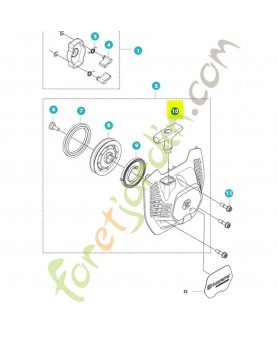 POIGNÉE DE DÉMARRAGE référence 596694601