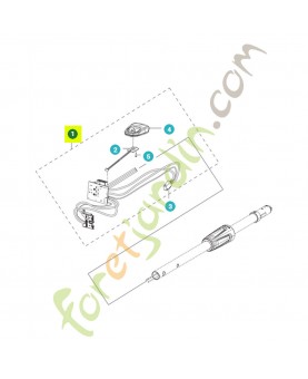 Carte des circuits 531147283 - Pièce détachée Husqvarna