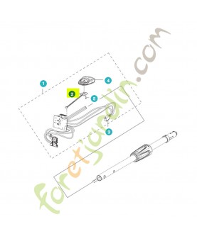 Cle de blocage 531147284- Pièce détachée Husqvarna