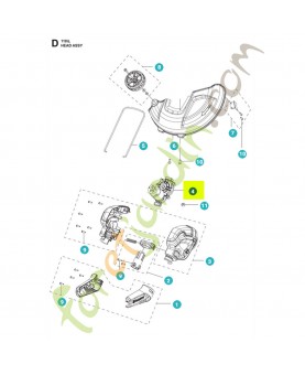 Moteur 531147290- Pièce détachée Husqvarna