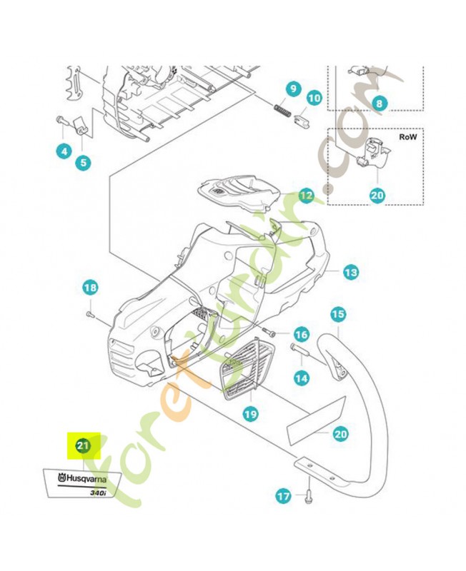 Autocollant référence 597020201