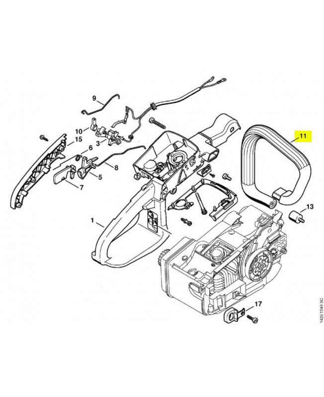 Repère 1 Poignée Repère 1 Poignée