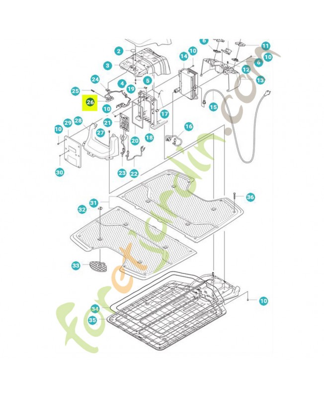 Câblage complet référence 598953401