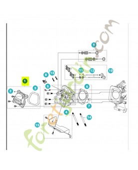 Capot de cylindre 531147321- Pièce détachée Husqvarna