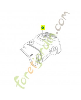 Capot cylindre h592xp