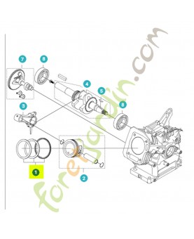Segment 531147335 - Pièce détachée Husqvarna
