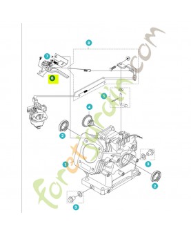 Levier 531147338- Pièce détachée Husqvarna