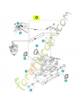 Jeu de soupapes 531147340 - Pièce détachée Husqvarna