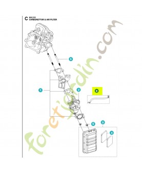 Tuyau 531147342 - Pièce détachée Husqvarna