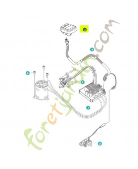 Panneau de contrôle référence 599314401