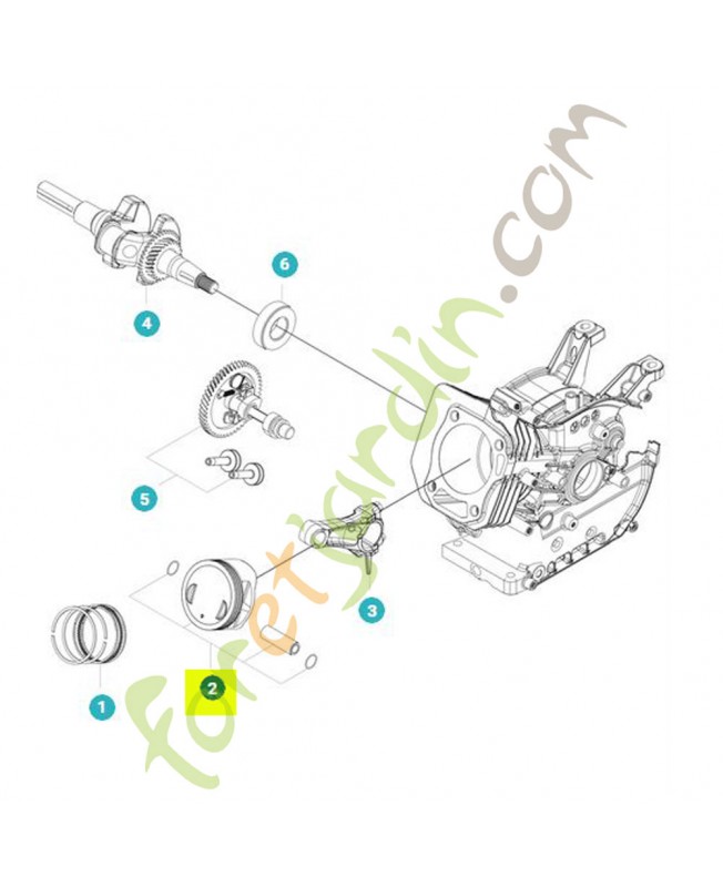 Piston  référence 599348987
