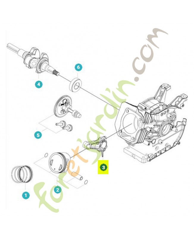 Bielle référence 599348988
