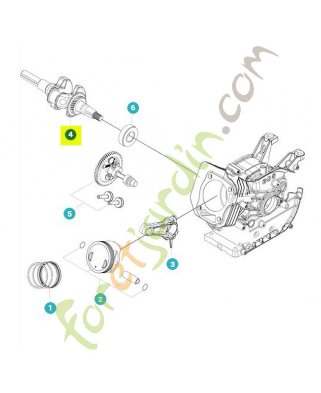 Vilebrequin référence 599348990