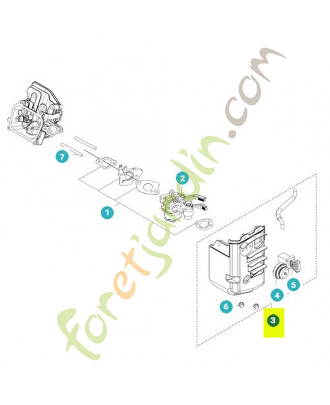 Filtre à air référence 599348994