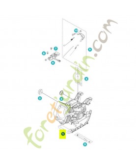 Carter moteur référence 599349013