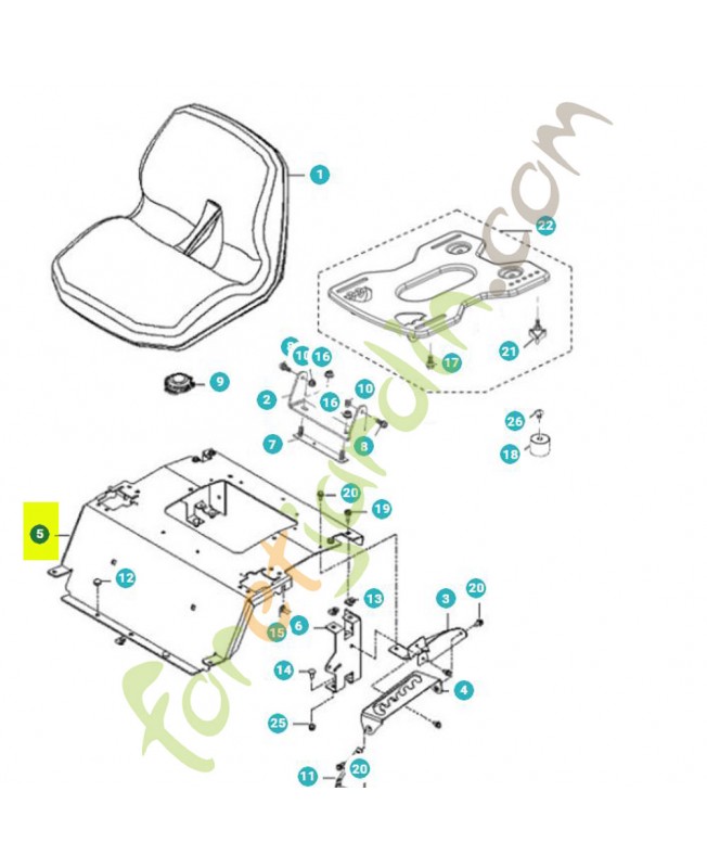 Plaque référence 597160003