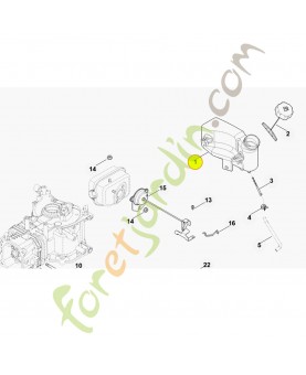 Carter de réservoir 0002-351-0501 - Pièce détachée Stihl / Vicking