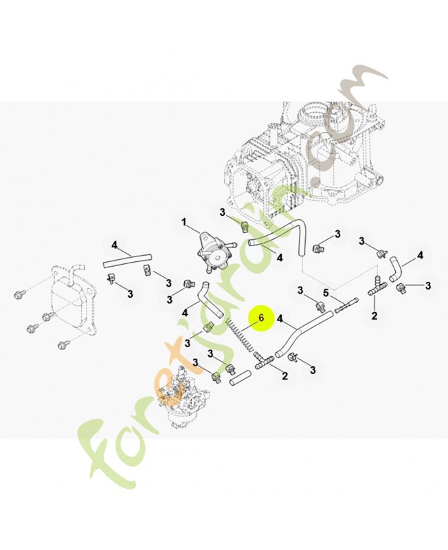Ressort 0002-353-3000- Pièce détachée Stihl / Vicking