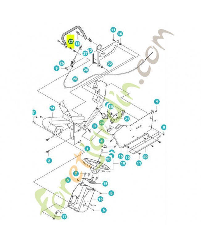 Poignée  référence 597268601