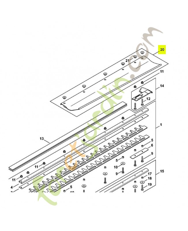 Déflecteur hs 87t/750