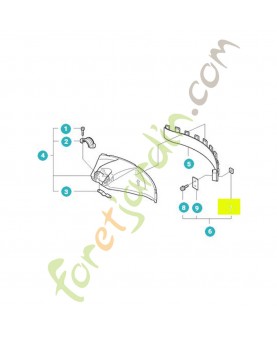 écrou référence 523098201