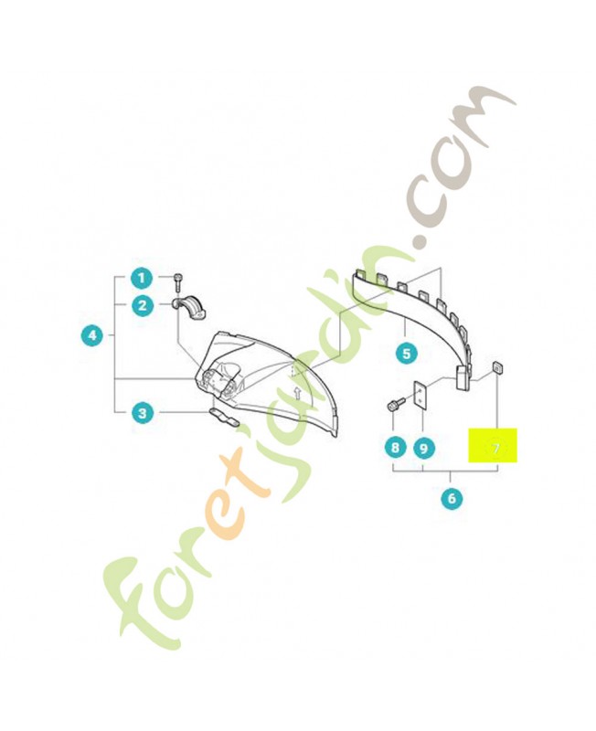 écrou référence 523098201