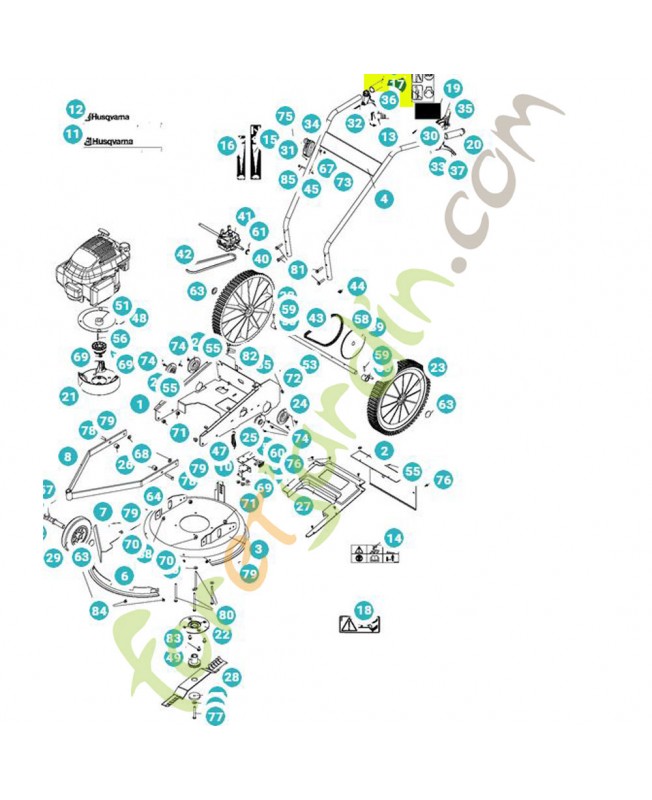 Autocollant référence 531008406
