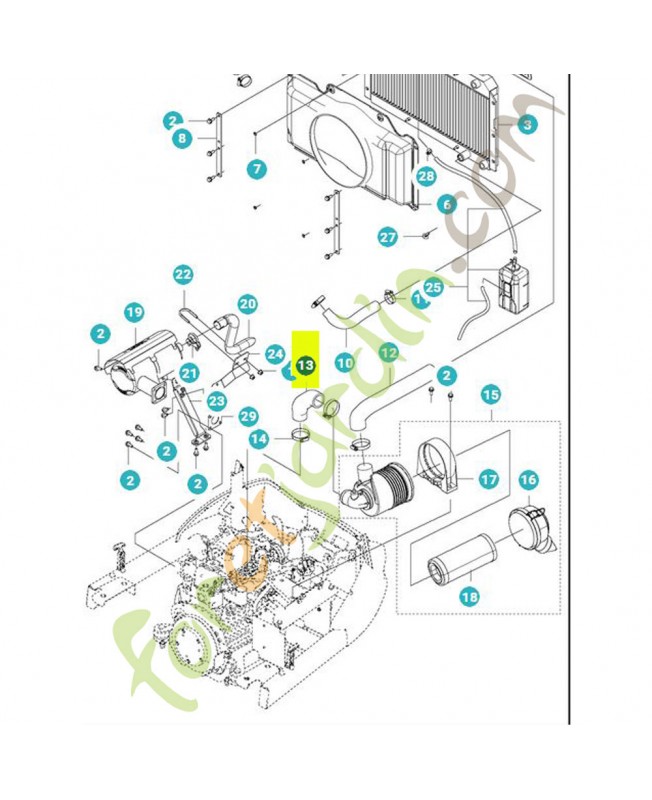 Tuyau référence 597412401