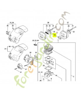 Joint de silencieux référence 1148-149-0600