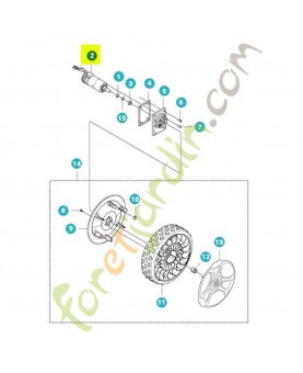 Moteur référence 597497501