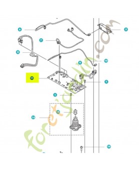 Circuit imprimé référence 597562201