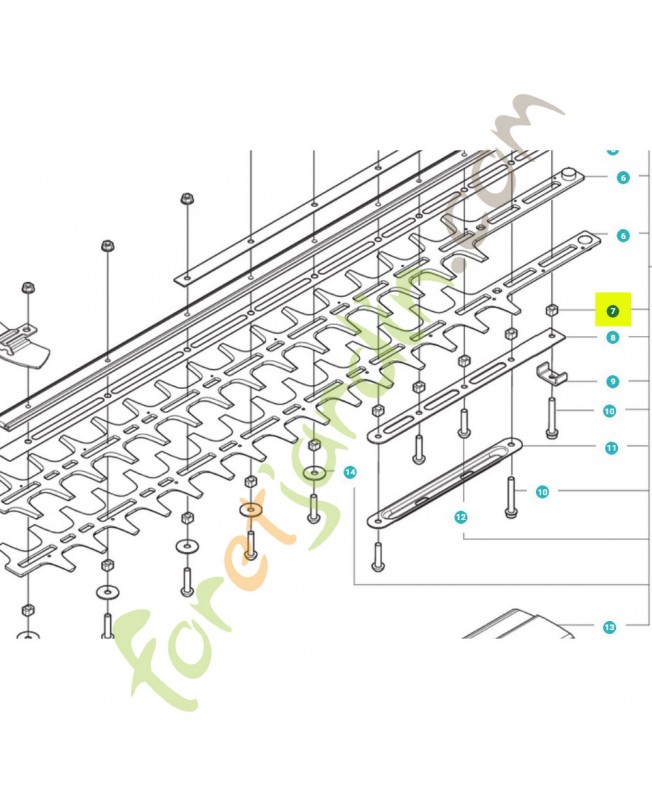 Rondelle référence 597661502