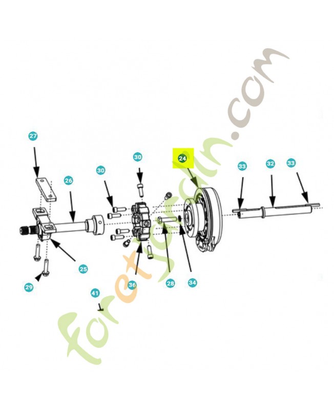 Embrayage référence 597692301