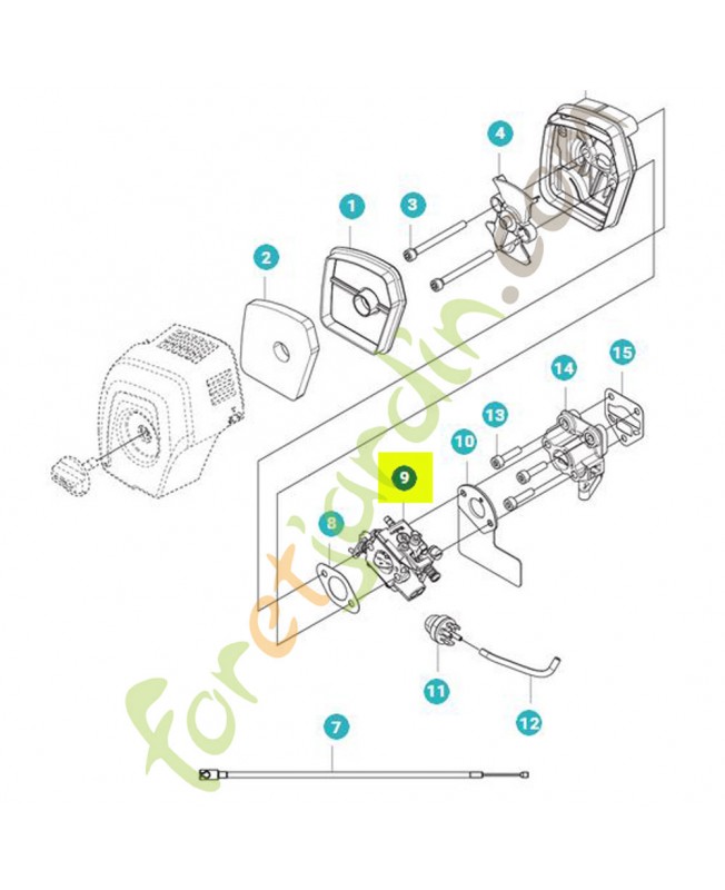 Carburateur référence 597697302