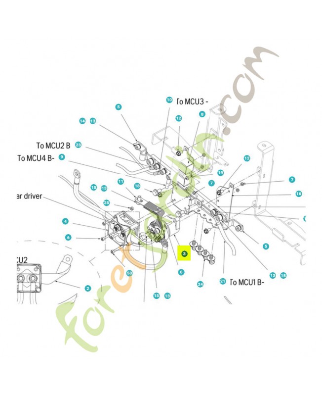 Contacteur référence 597701801