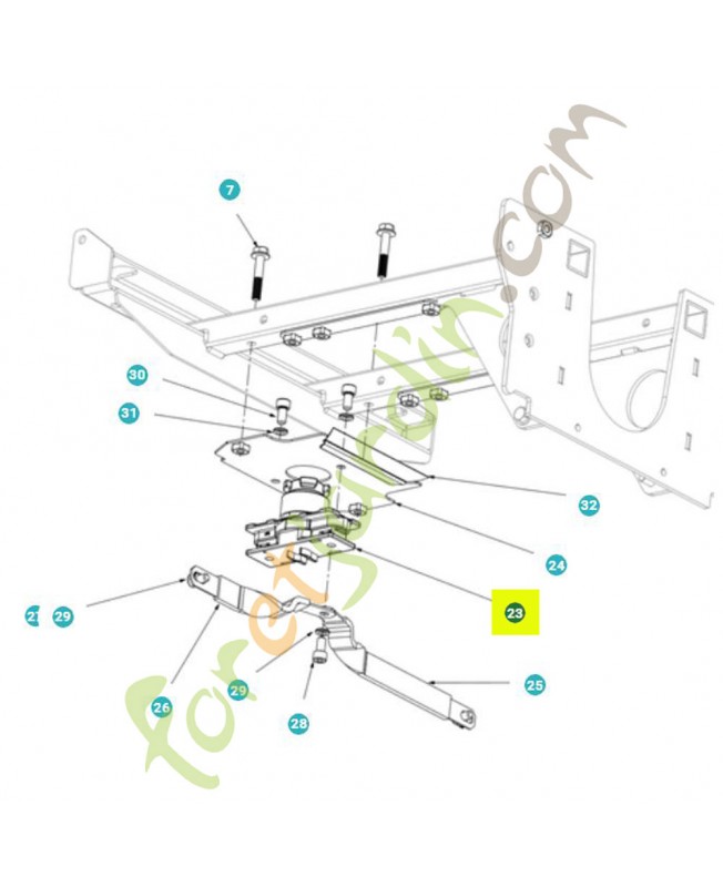 Connecteur référence 597702101