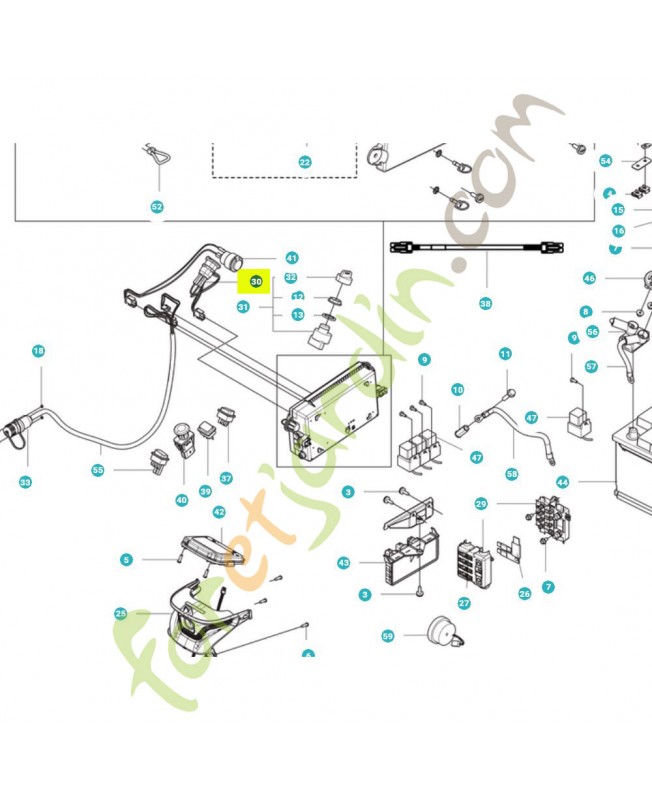 câblage complet référence 597708501