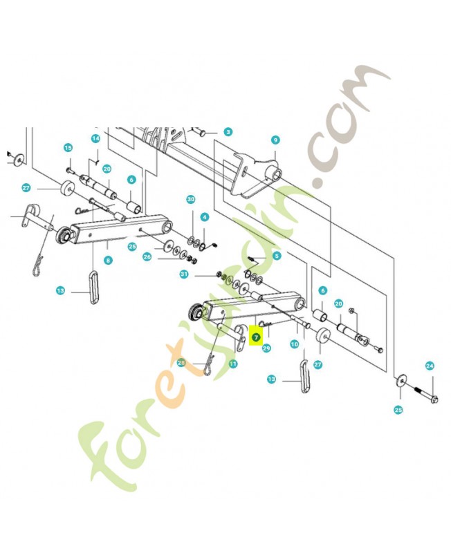 Bras de levage référence 597709301