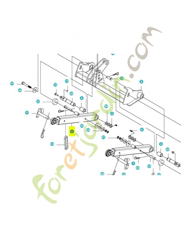 Bras de levage référence 597709302
