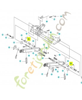 Axe de starter référence 597709901