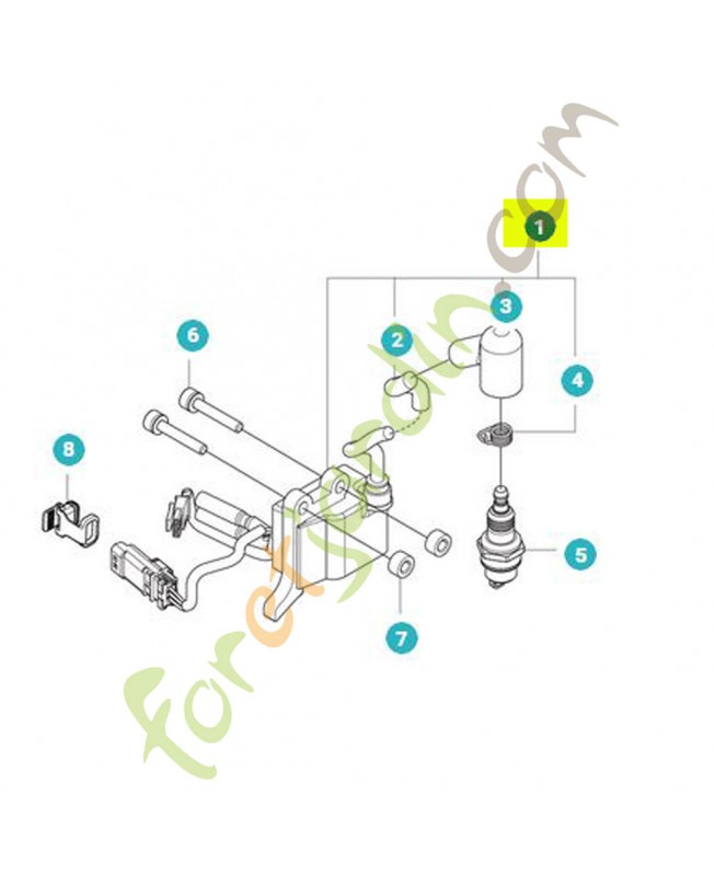 Bobine d'allumage référence 597717201