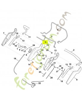 Demi-carter droit référence 6340-182-1331