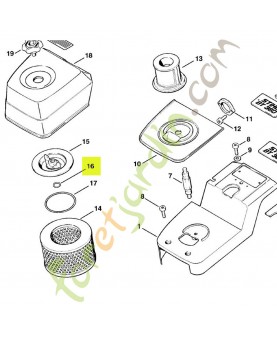 Anneau de joint 11 x 1.5 référence  9646-945-1050