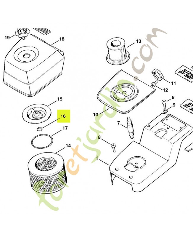 Anneau de joint 11 x 1.5 référence  9646-945-1050