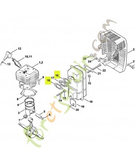 Joint de silencieux référence 1108-149-0600