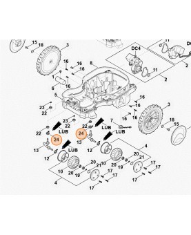 bague stihl remplace 63097092102