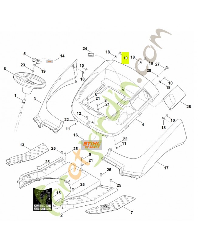 Vis à six pans m6x12