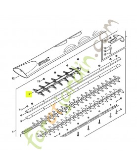 Protection anticoupure R stihl réf. 4869-740-9501