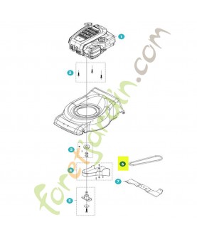 Courroie référence 599349389